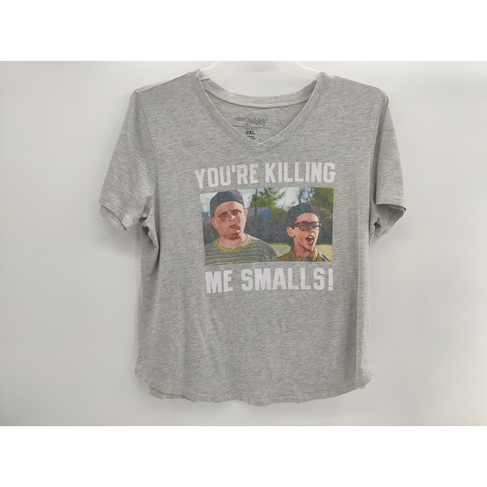 The Sandlot Youre Killing Me Smalls Graphic T Shirt Grey‎ Mens 2XL